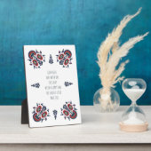 Hochzeitscouple, frisch gezapfter Segen, Verlobung Fotoplatte (Seite)