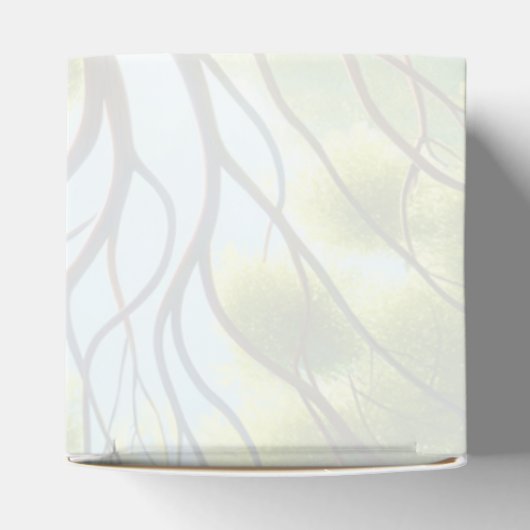 Hochzeitscouple-Monogram-Bevorzugungsbox Geschenkschachtel (Oben)