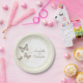 Hochzeitscreme mit 3 Tinten Pappteller (Party)