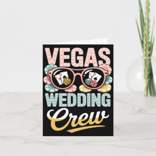 Hochzeitscrew Las Vegas Junggesellinnenabschied La Karte