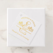 Hochzeitsdanken, dass du gekommen bist geschenkanhänger (Mit Box)