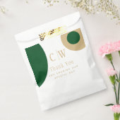 Hochzeitsdanken Ihnen Emerald Green Gold Geschenk  Geschenktütchen (Versiegelt)
