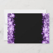 Hochzeitsdanken Sie bemerken, dass die Lichter Lil Mitteilungskarte (Rückseite)