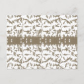 Hochzeitsdankkarten | Benutzerdefinierte Foto-Kart Postkarte (Vorderseite)