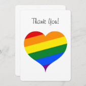 Hochzeitsdankkarten Dankeskarte (Vorne/Hinten)