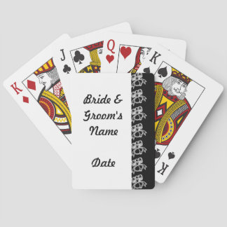 Hochzeitsdeck der Kartenspiele-Favoriten Spielkarten