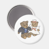 Hochzeitsdekorationen 19 magnet (Vorderseite/Rückseite)