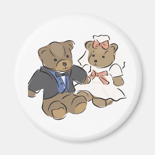 Hochzeitsdekorationen 19 magnet (Vorne)