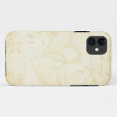 Hochzeitsdesign mit altem Papier Case-Mate iPhone Hülle (Rückseite (Horizontal))