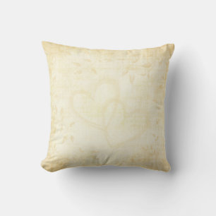 Hochzeitsdesign mit altem Papier Kissen