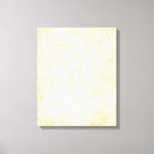 Hochzeitsdesign mit altem Papier Leinwanddruck