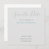 Hochzeitsdesign Modernes Design Save the Date (Vorne/Hinten)