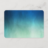 Hochzeitsdetails für die Hochzeitsfeiern im Aquare Begleitkarte (Rückseite)