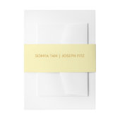 Hochzeitsdetails Moderner Einladung Bauch für Hoch Einladungsbanderole (Vorderseite Beispiel)