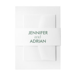 Hochzeitsdetails Moderner Einladung Bauch für Hoch Einladungsbanderole