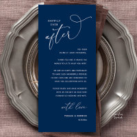 Hochzeitsdinner-Dankeskarten für die Ewigkeit