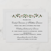 Hochzeitsdinner Probe Einladung (Vorne/Hinten)