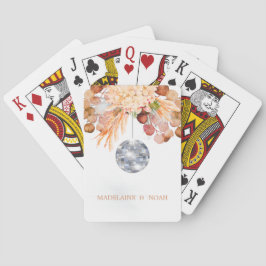 Hochzeitsdisco Ball Elegante Eleganz Spielkarten