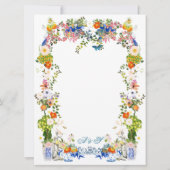 Hochzeitsdisko oder Save the Date Garden Disco (Rückseite)