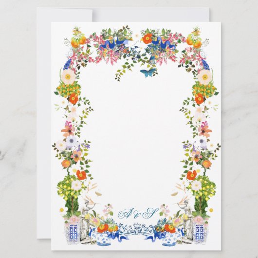 Hochzeitsdisko oder Save the Date Garden Disco (Rückseite)