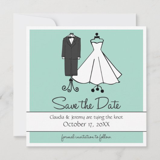 Hochzeitsdoodles | Save The Date (Vorderseite)
