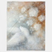 Hochzeitsdove Fleece Blanket (Vorderseite)