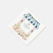 Hochzeitsdusche Servietten Blumen Garten (Ecke)