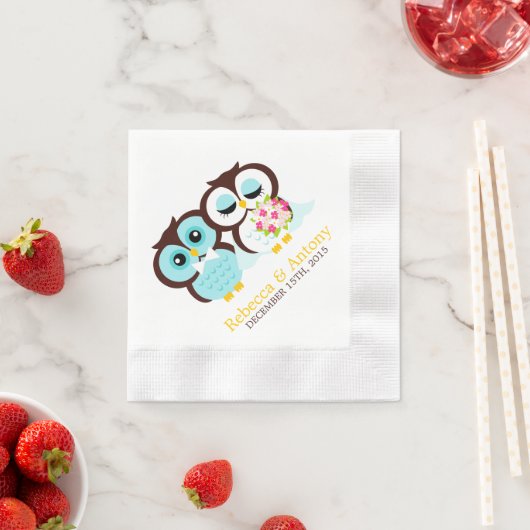 Hochzeitseier Serviette (Beispiel)