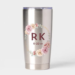 Hochzeitseingänge Gerahmtes Personalisiertes Hochz Thermobecher