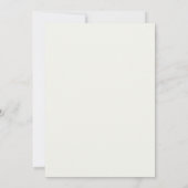Hochzeitseinladung (Rückseite)