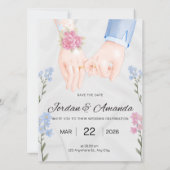 Hochzeitseinladung (Rückseite)