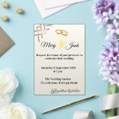 Hochzeitseinladung Acryleinladungen (In Situ (Hochzeit))