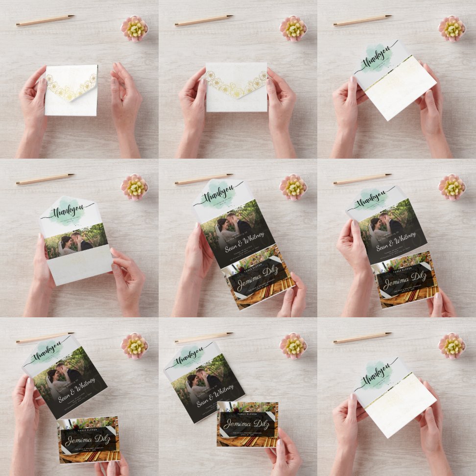 Hochzeitseinladung Alles drin All In One Einladung