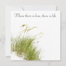 Hochzeitseinladung am Strand