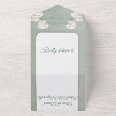 Hochzeitseinladung Bloral Save the Date All In One Einladung (Außenbereich)