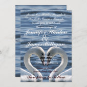 Hochzeitseinladung Einladung (Vorne/Hinten)