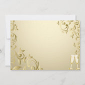 Hochzeitseinladung Einladung (Rückseite)