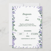 Hochzeitseinladung Einladung (Vorderseite)