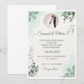 Hochzeitseinladung Einladung (Vorne/Hinten)