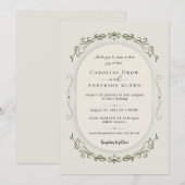 Hochzeitseinladung Einladung (Vorne/Hinten)
