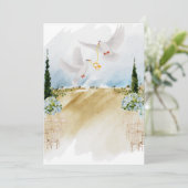 Hochzeitseinladung Einladung (Stehend Vorderseite)