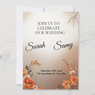 Hochzeitseinladung Einladung