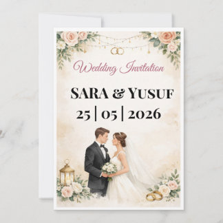 Hochzeitseinladung Einladung