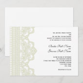 Hochzeitseinladung Einladung (Vorne/Hinten)