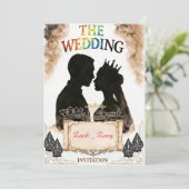 Hochzeitseinladung  einladung (Stehend Vorderseite)