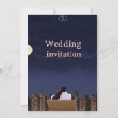 Hochzeitseinladung Einladung (Rückseite)