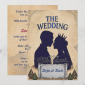 Hochzeitseinladung  einladung (Vorne/Hinten)