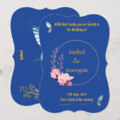 Hochzeitseinladung Einladung (Vorne/Hinten)