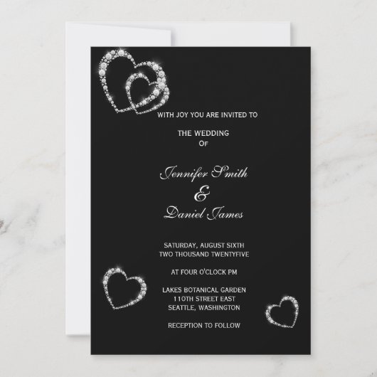 Hochzeitseinladung Einladung (Vorderseite)