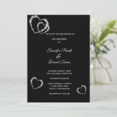 Hochzeitseinladung Einladung (Stehend Vorderseite)